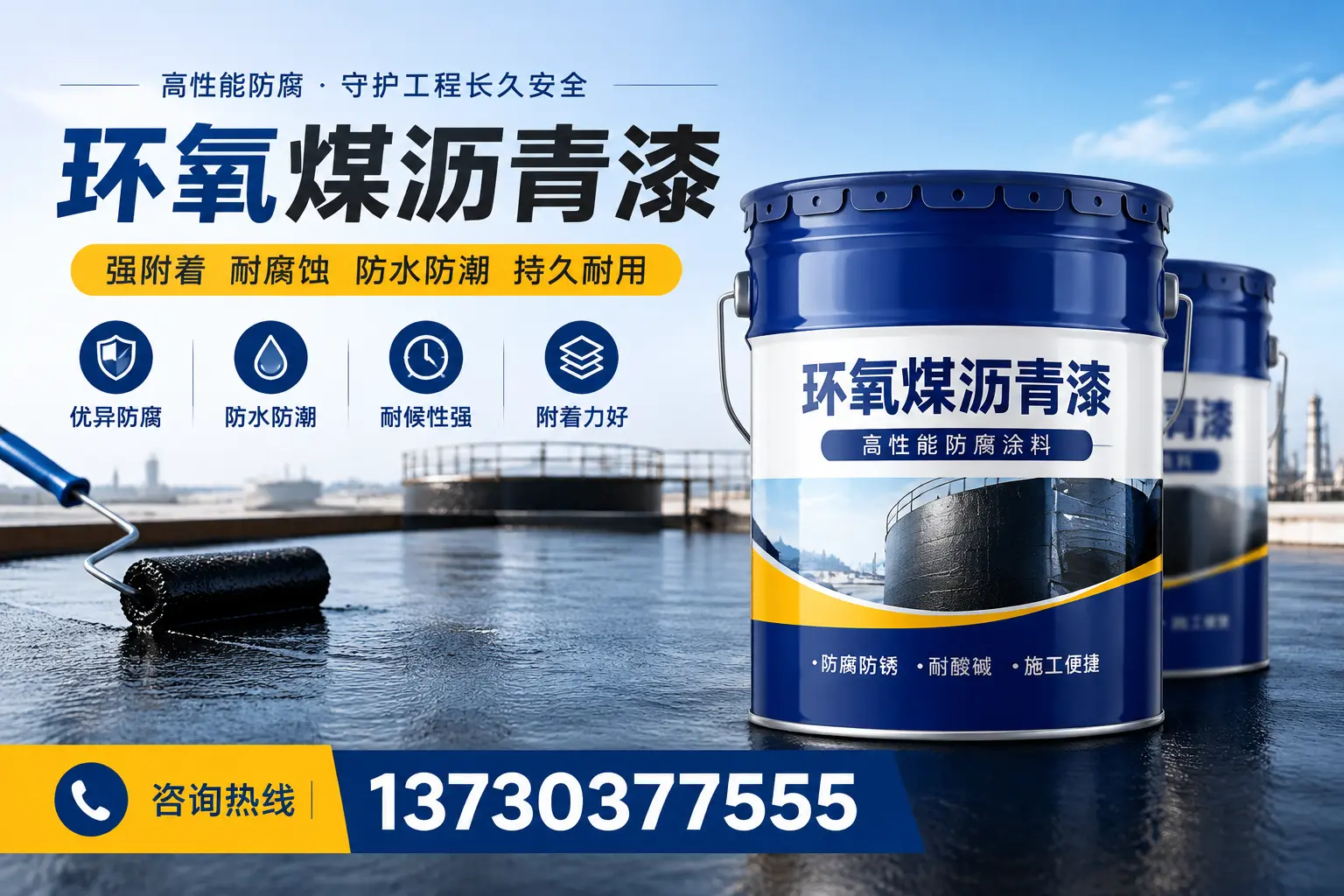 如何判断环氧煤沥青漆的质量?明水消费者指南
